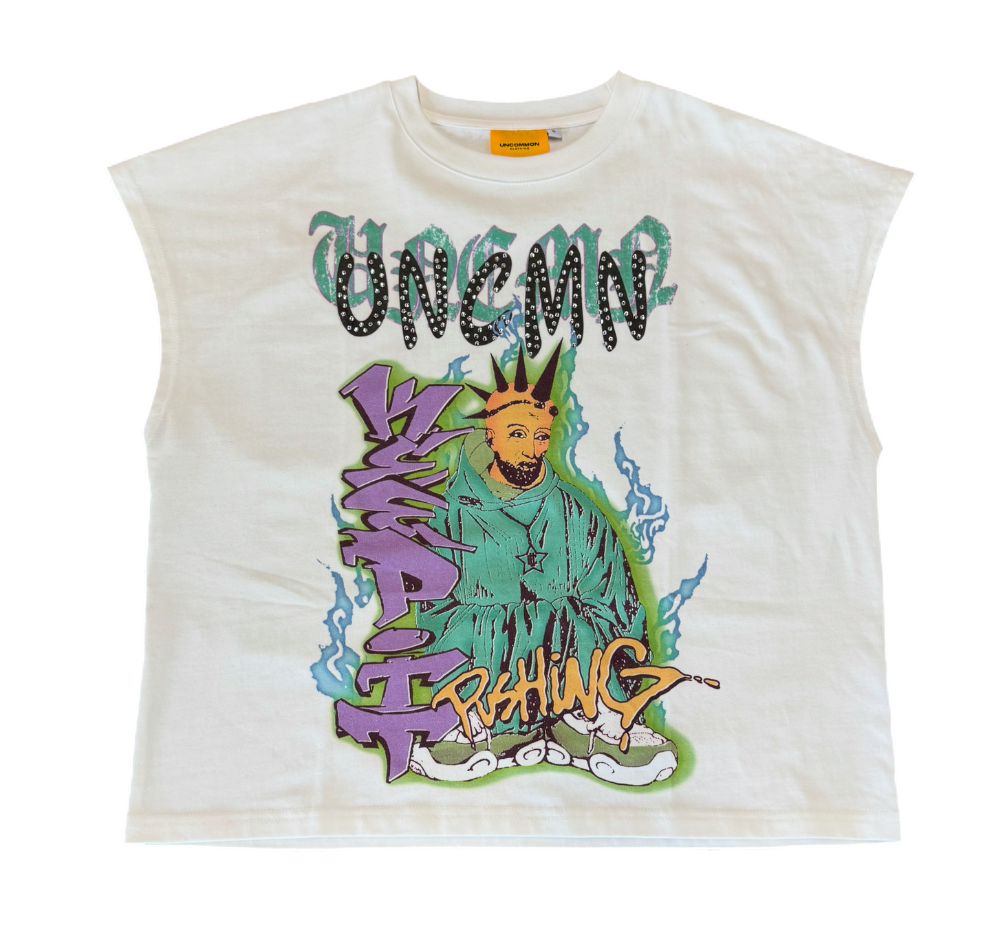 MONK CUT OFF TEE